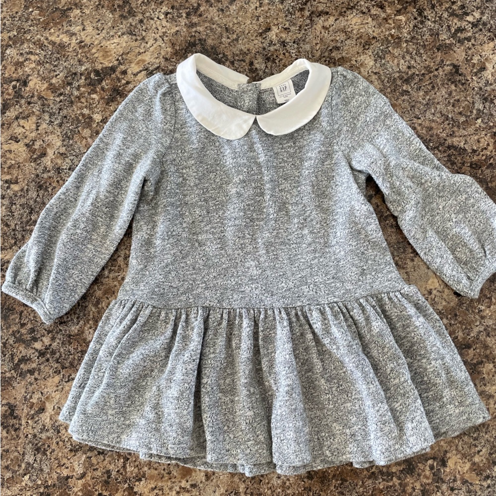 babyGap Collared gray dress